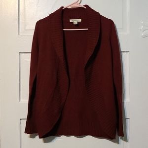 Burgundy Cardigan
